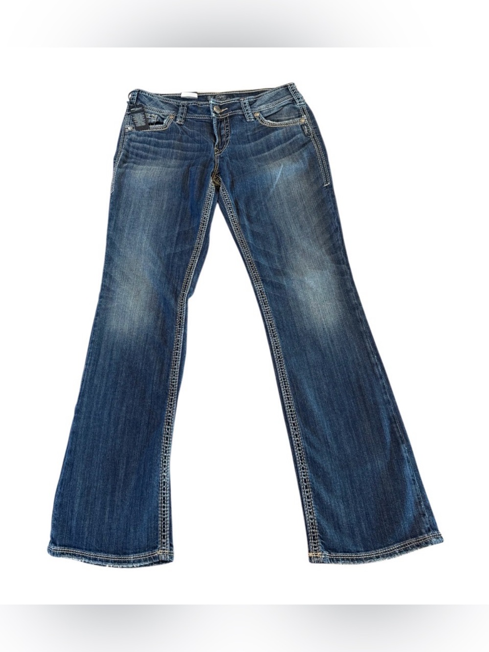 NWT Silver Jeans Suki 17 Surplus Bootcut Jeans 31x33 Western